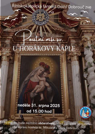 Pouť u Horákovy kaple 31.8. 15:00